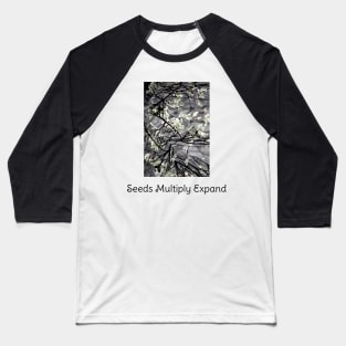 Kaleidoscope Therapy Seeds Multiply Expand Baseball T-Shirt